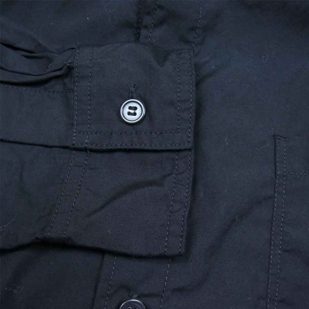 Yohji Yamamoto ヨウジヤマモト POUR HOMME 21AW HX-B01-001-2A CHAIN STITCH BROAD BIG BLOUSE プールオム 環縫いブロード シャツ ブラック系 3【新古品】【未使用】【中古】