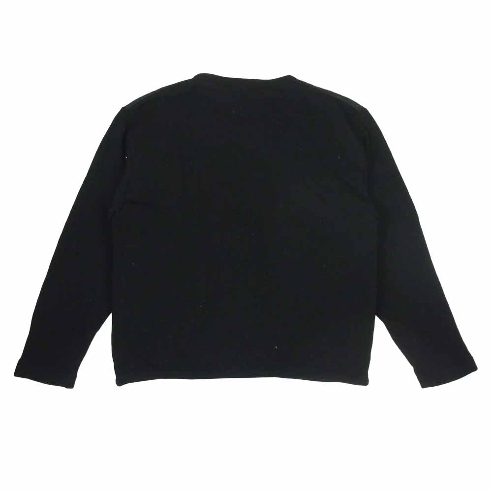 COMME des GARCONS コムデギャルソン HOMME HN-040250 96AD ニット 切替 キルティング カーディガン ブラック系【中古】