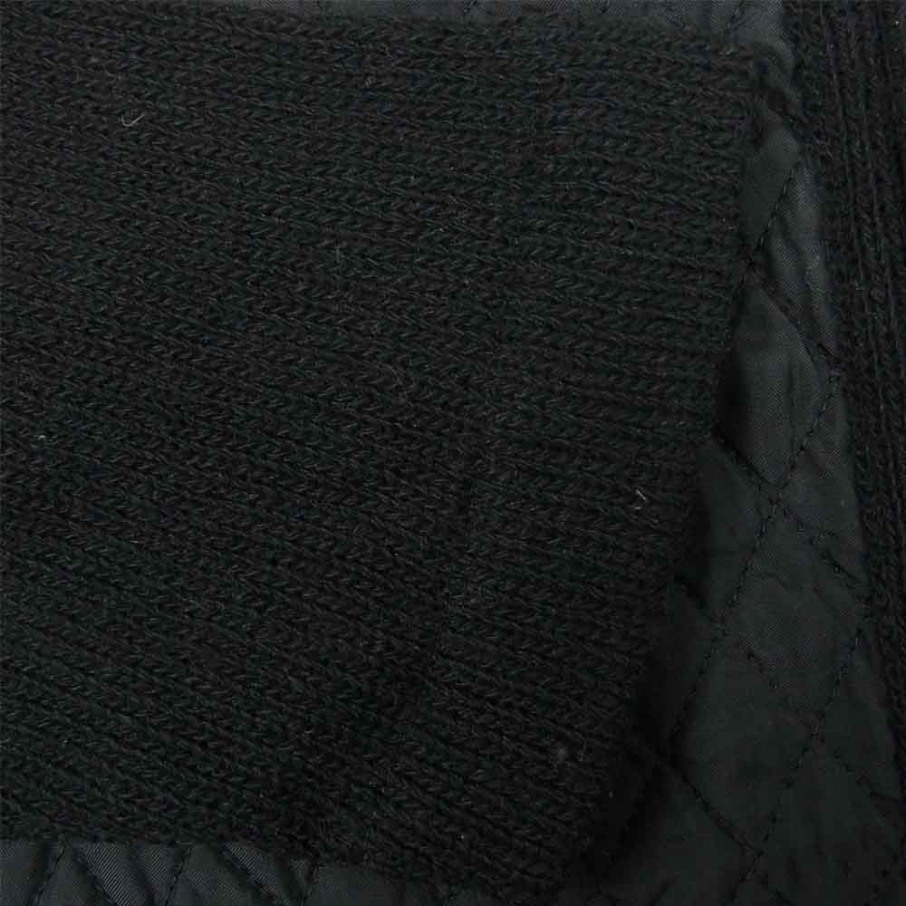 COMME des GARCONS コムデギャルソン HOMME HN-040250 96AD ニット 切替 キルティング カーディガン ブラック系【中古】