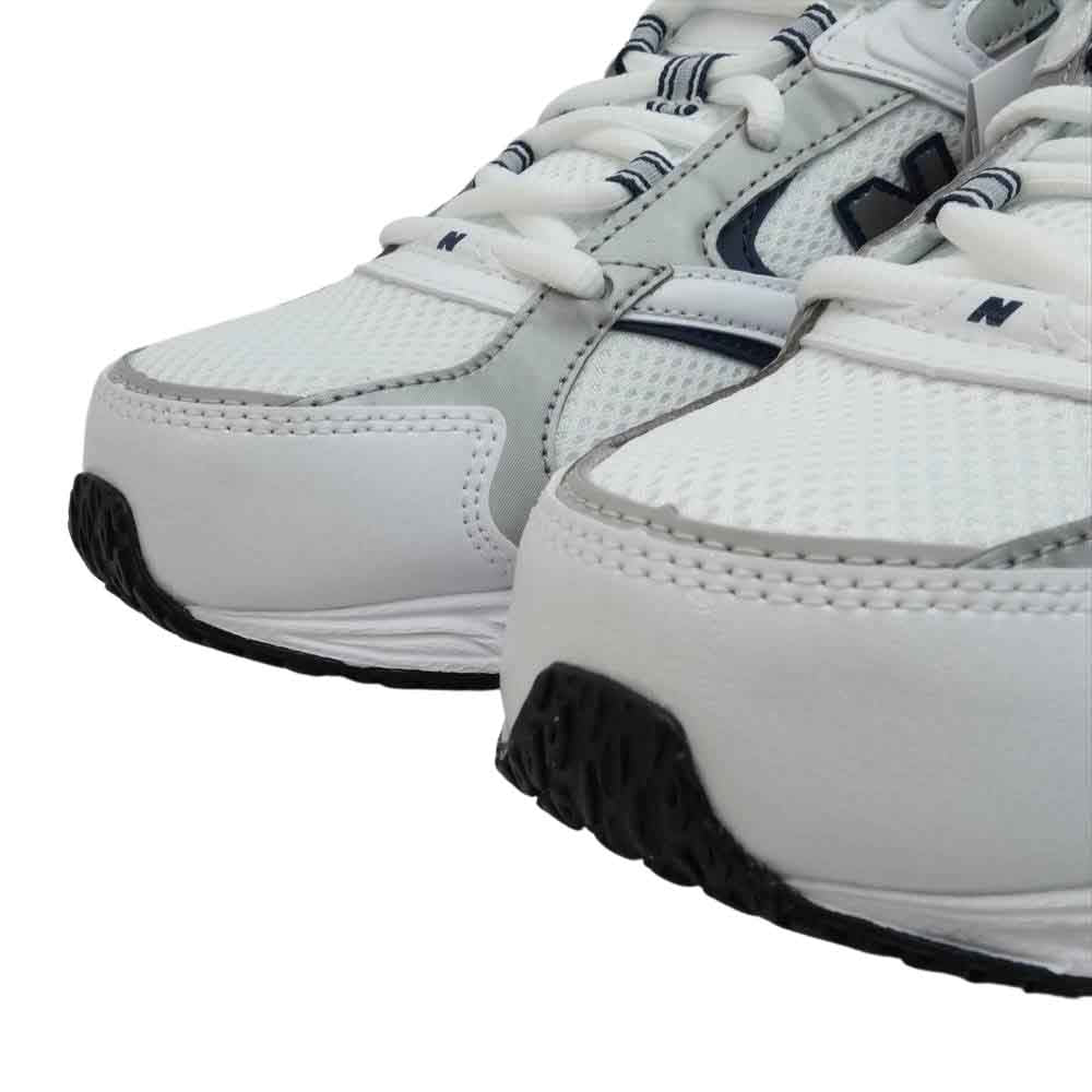 NEW BALANCE ニューバランス ML408A ローカット スニーカー ホワイト系 25.5cm【新古品】【未使用】【中古】