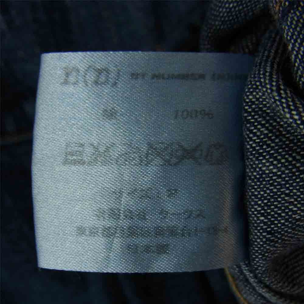 NUMBER(N)INE ナンバーナイン デニム ウエスタン シャツ インディゴブルー系 2【中古】