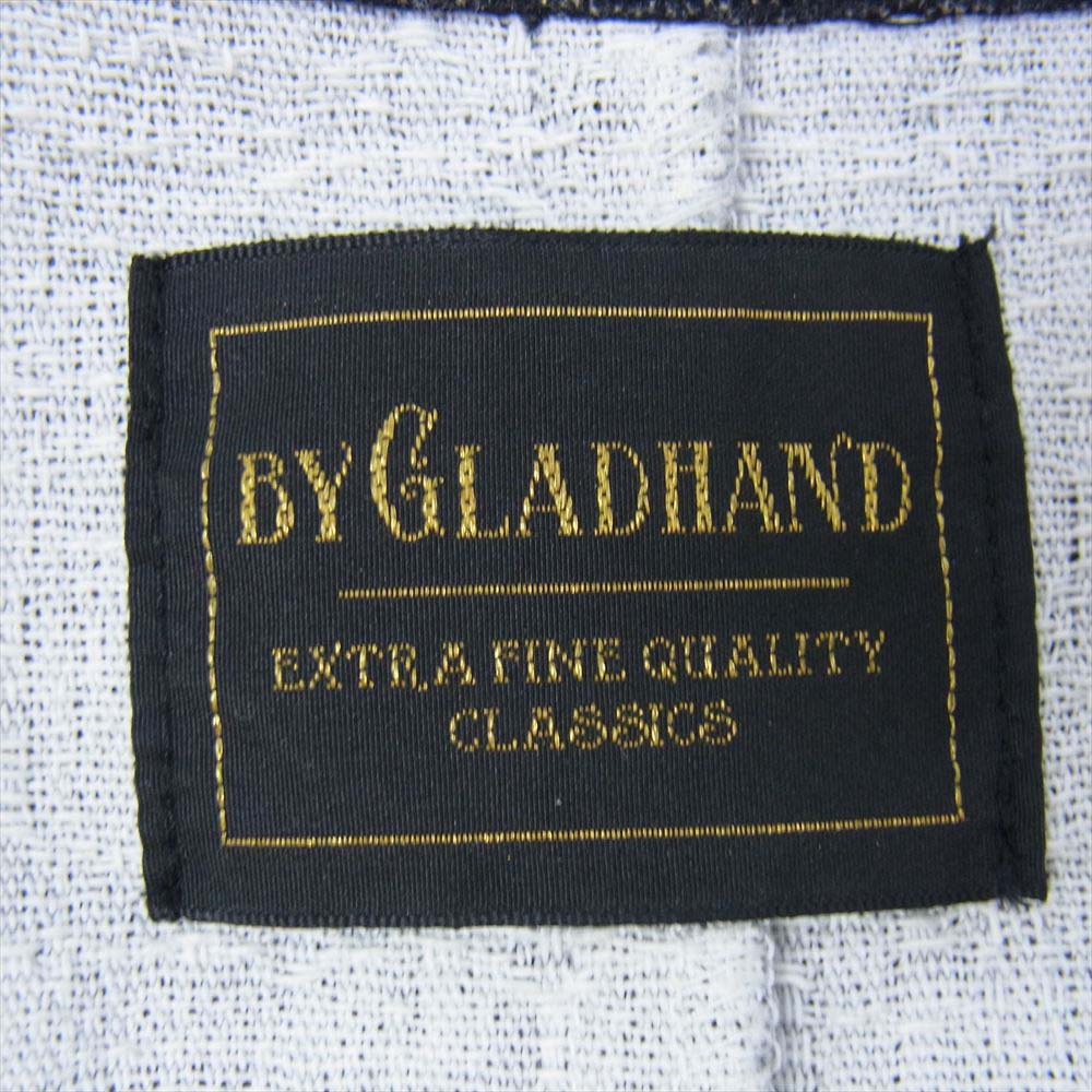 BY GLADHAND バイグラッドハンド BYGH-17-SS-16 レクセル 総柄 オープンシャツ ショーツ セットアップ ブラック系 XL ※パンツサイズL【中古】