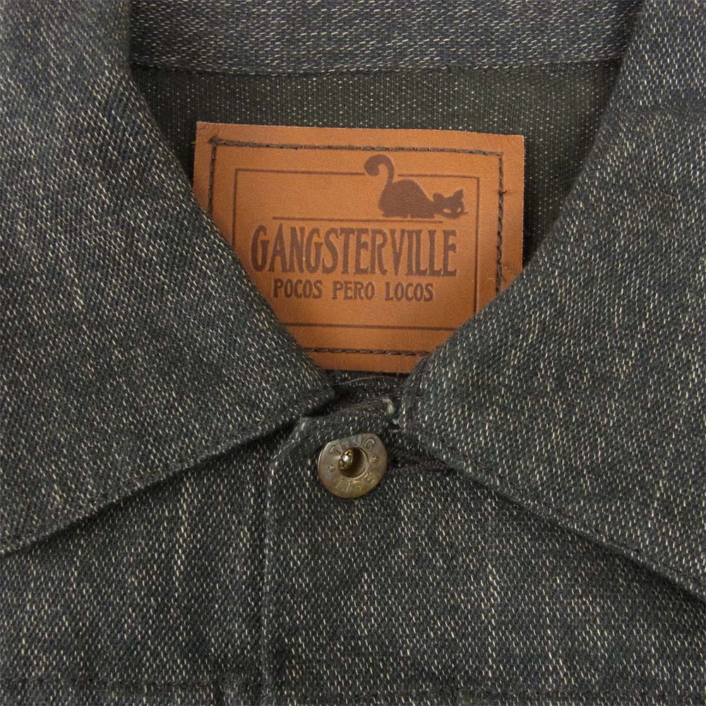 GANGSTERVILLE ギャングスタービル GSV-13AW-16 胸刺繍 ワーク ジャケット XL【中古】