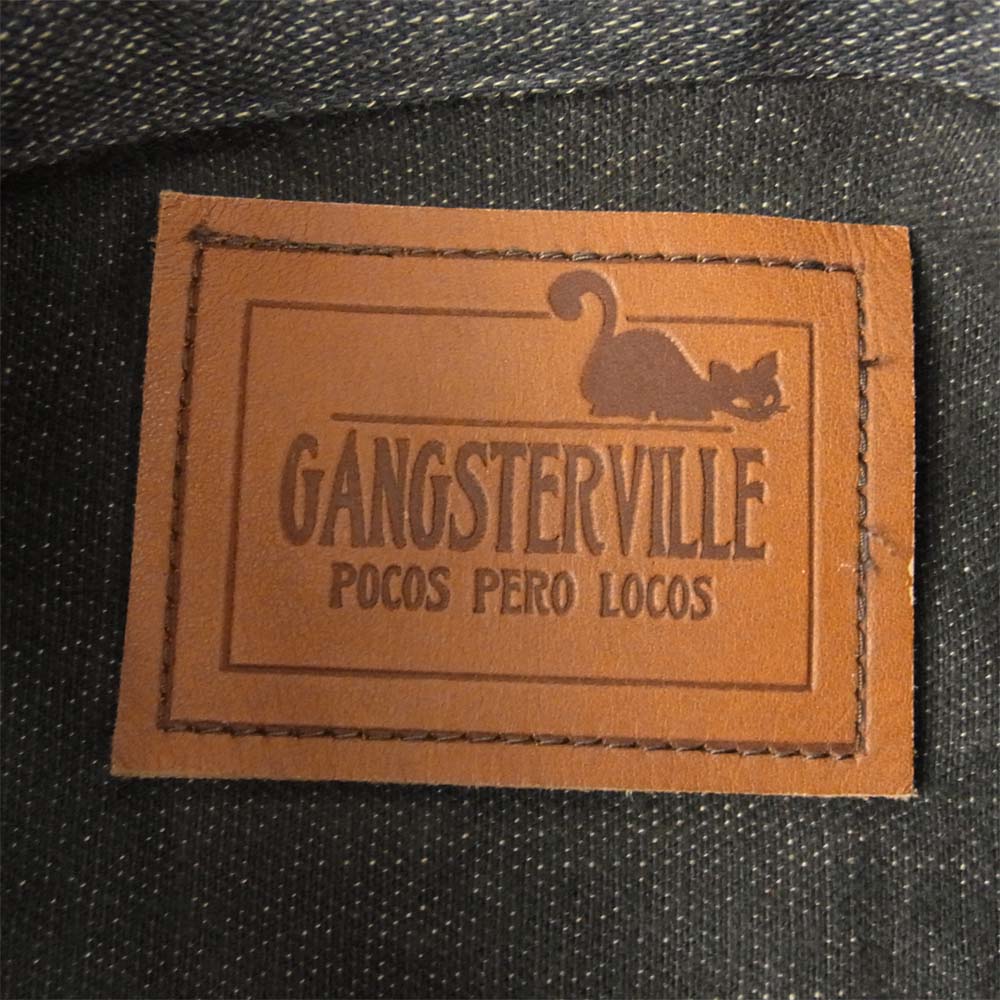 GANGSTERVILLE ギャングスタービル GSV-13AW-16 胸刺繍 ワーク ジャケット XL【中古】