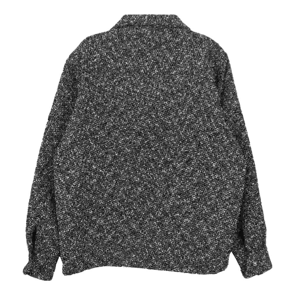 GANGSTERVILLE ギャングスタービル G2V-17-AW-30 TWO FACE L/S SHIRTS ネップ ツイード シャツ L【中古】