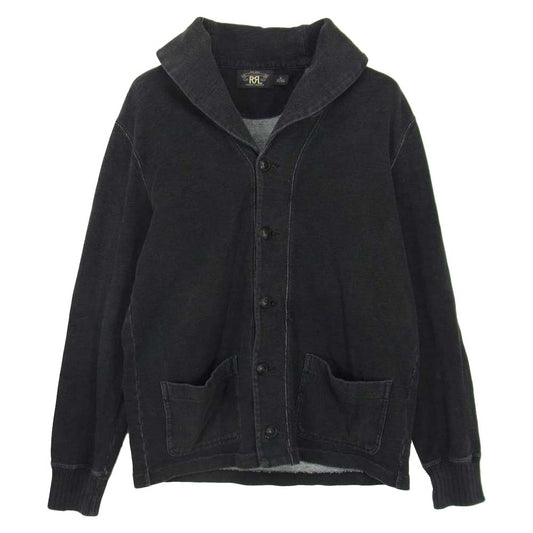 RRL ダブルアールエル 国内正規品 ショールカラー スウェット フルボタン カーディガン M【中古】