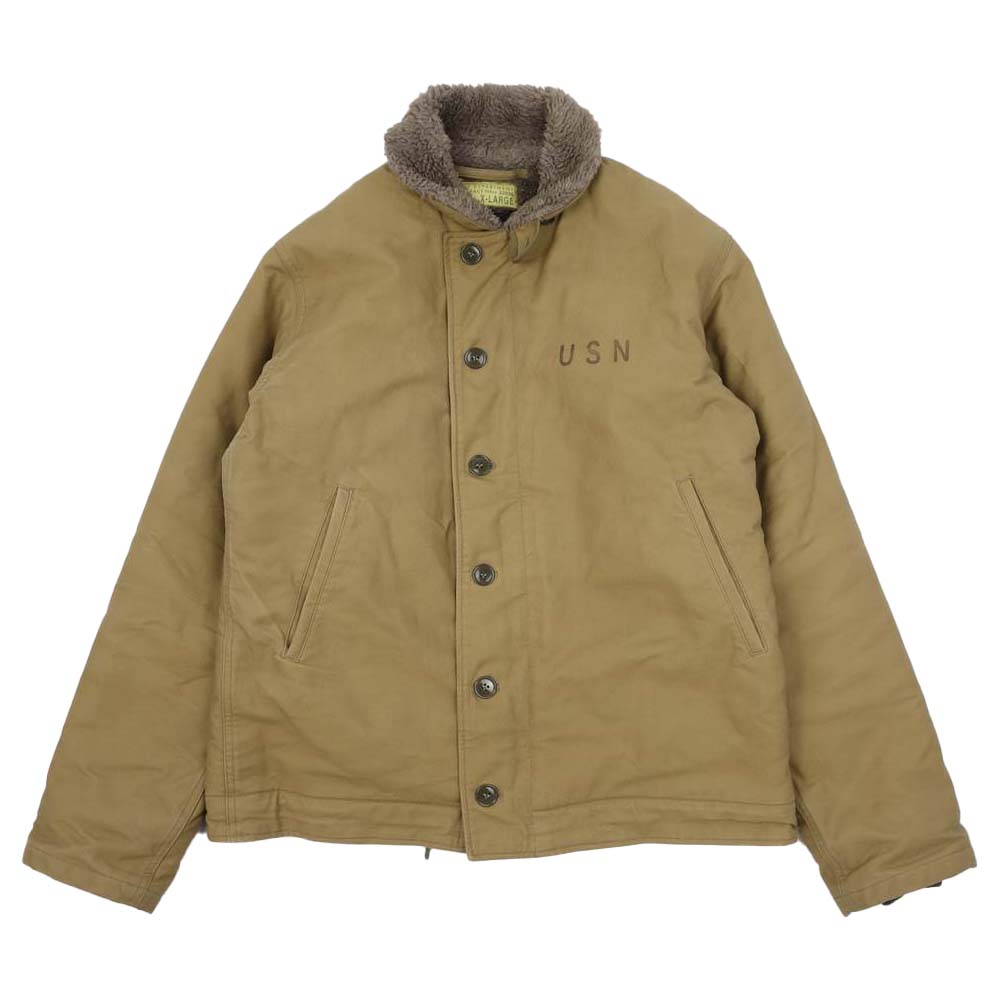 Buzz Rickson's バズリクソンズ BR12031 N-1 NAVY DEPARTMENT 40s Model デッキ ジャケット XL【中古】