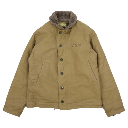 Buzz Rickson's バズリクソンズ BR12031 N-1 NAVY DEPARTMENT 40s Model デッキ ジャケット XL【中古】