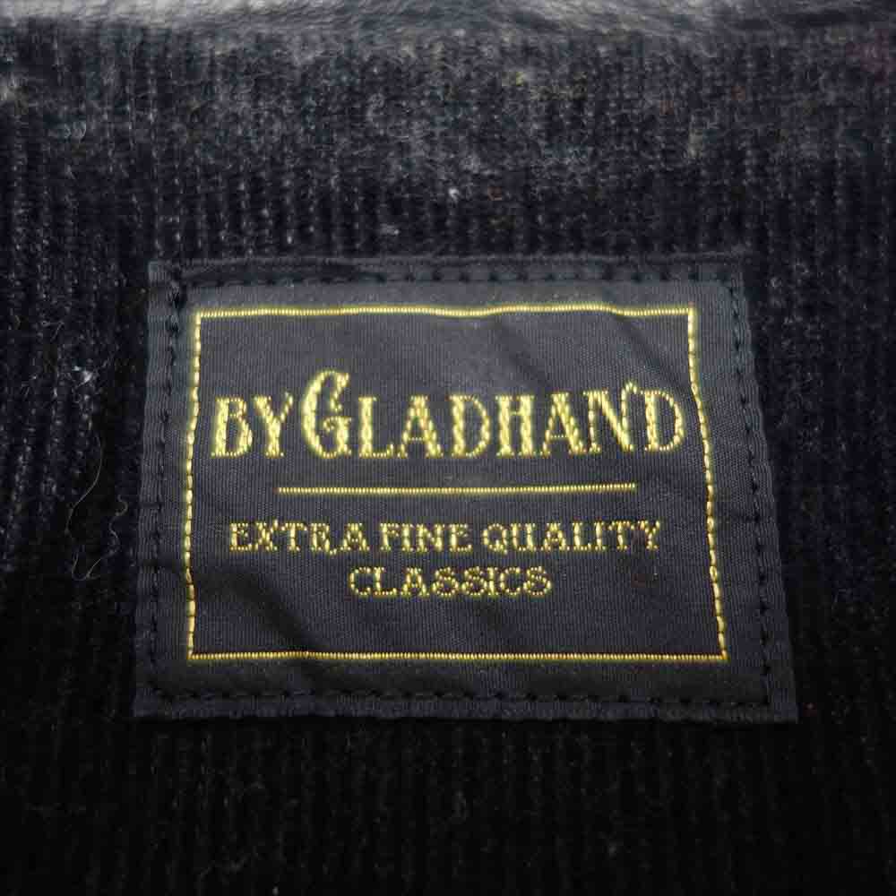 BY GLADHAND バイグラッドハンド BYGH-15-AW-04 GOOD FELLOWS COW HIDE レザー ジャケット ブラック系 XL【中古】