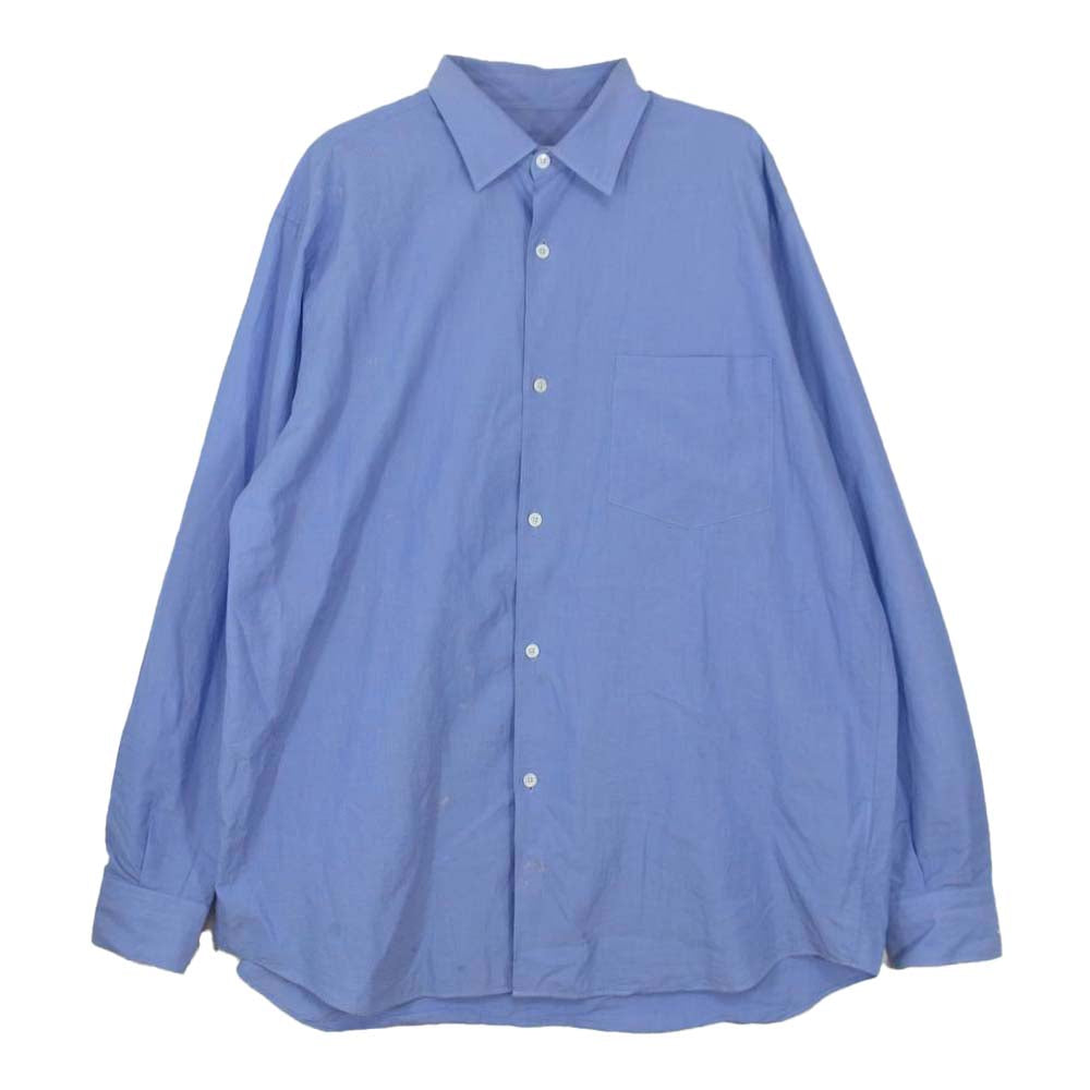 COMOLI コモリ 21SS T01-02001 コモリシャツ ロングスリーブ シャツ 2【中古】