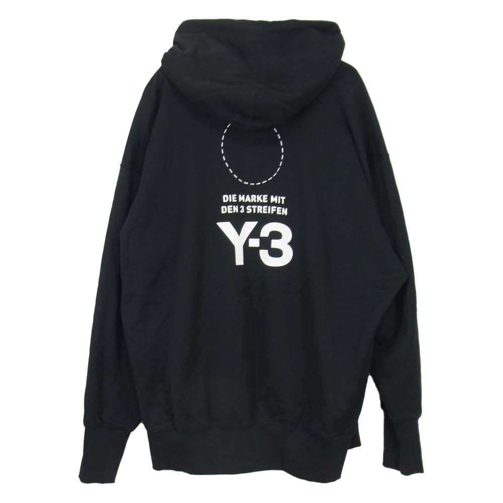 【レアデザイン】Y-3 Yohji Yamamoto ワンポイントロゴ パーカー
