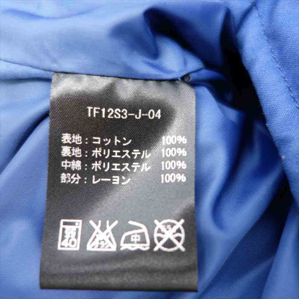 ザフール TF12S3-J-04 シンサレート 中綿　ワーク ベスト ブルー系 M【中古】