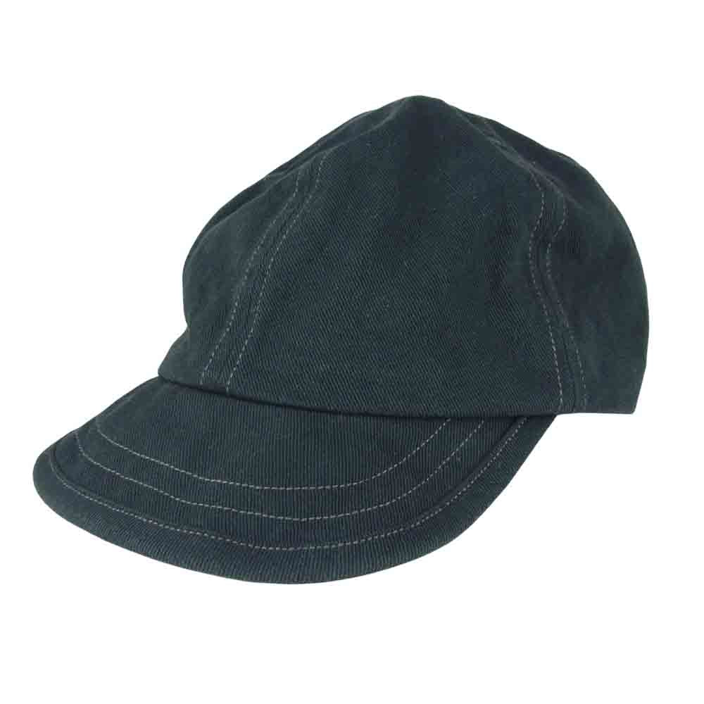 GERUGA ゲルガ D.T.CAP ダックテール キャップ ネイビー系【中古】