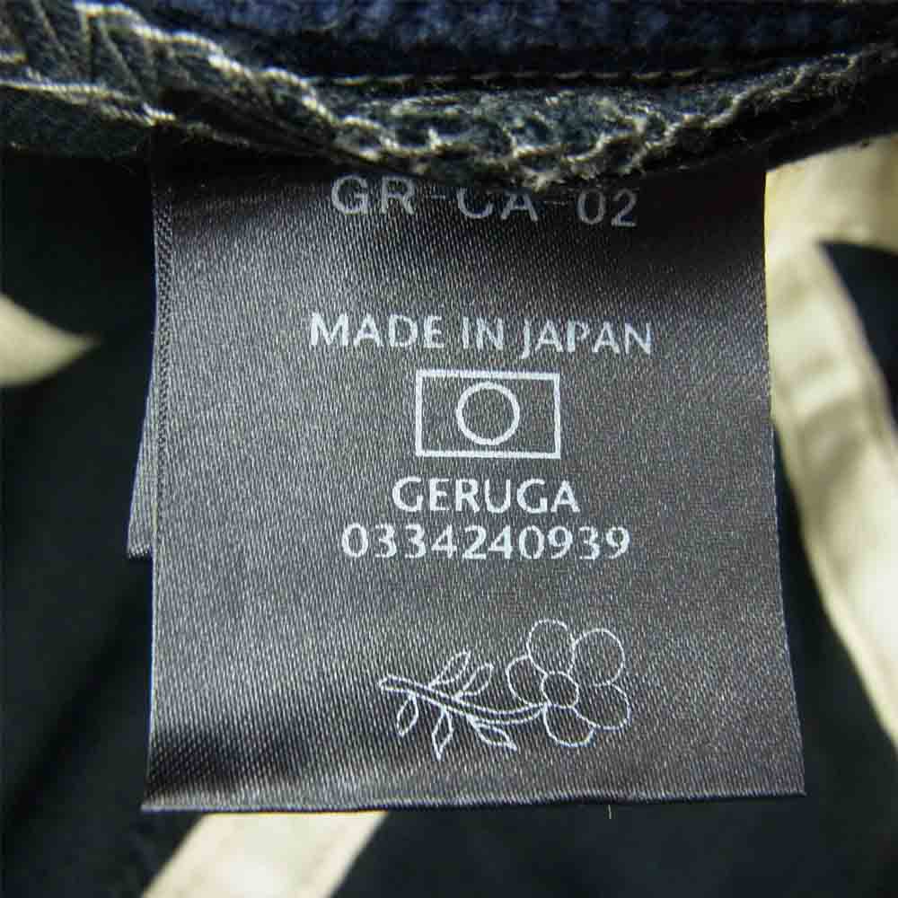 GERUGA ゲルガ D.T.CAP ダックテール キャップ ネイビー系【中古】