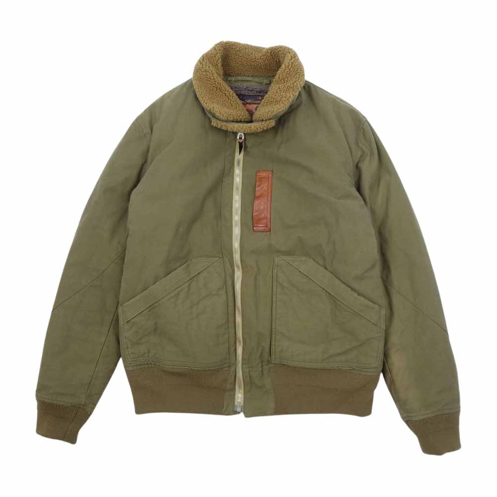 GERUGA ゲルガ GR-J-88 MOUTON COLLAR BOA JACKET マウンテン カラー ボア ジャケット ミリタリー 4【中古】