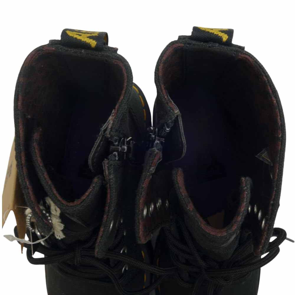 Dr.Martens ドクターマーチン 27134001 × X-girl エックスガール QUAD RETRO JADON MAX X-GIRL 8 ホール キャンバス ブーツ ブラック系 UK6【新古品】【未使用】【中古】