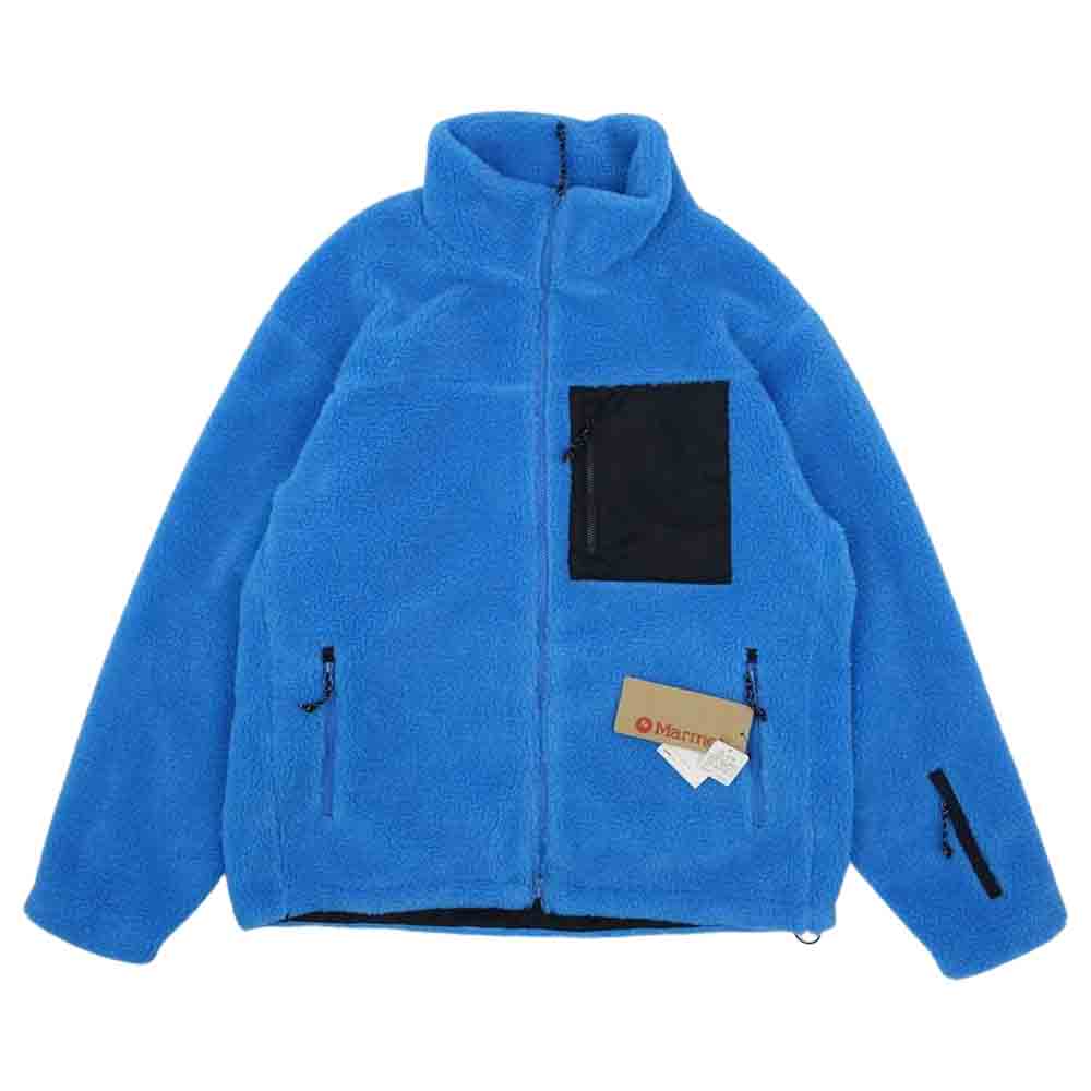 SOPHNET. ソフネット 21AW TOMSJL82SN Marmot SHEEP FLEECE JACKET マーモット シープ フリース ジャケット BL XL【新古品】【未使用】【中古】