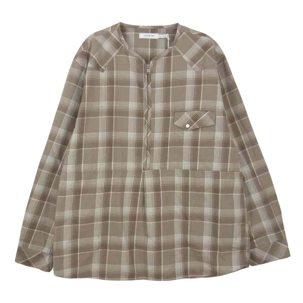 nonnative ノンネイティブ NN-SJ3904 未使用品 TRUCKER L/S SHIRT JACKET トラッカー 長袖 シャツ ジャケット ライトブラウン系 4【極上美品】【中古】