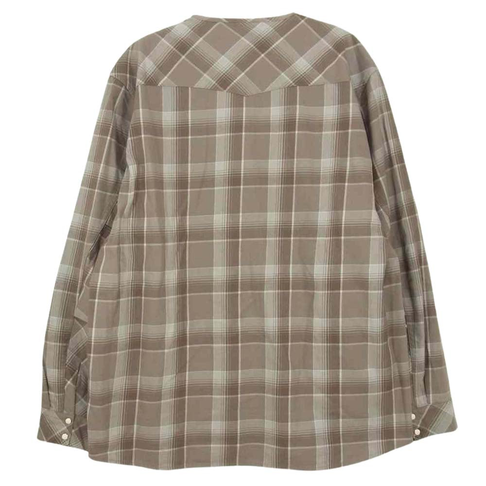nonnative ノンネイティブ NN-SJ3904 未使用品 TRUCKER L/S SHIRT JACKET トラッカー 長袖 シャツ ジャケット ライトブラウン系 4【極上美品】【中古】