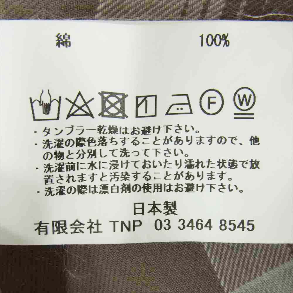 nonnative ノンネイティブ NN-SJ3904 未使用品 TRUCKER L/S SHIRT JACKET トラッカー 長袖 シャツ ジャケット ライトブラウン系 4【極上美品】【中古】