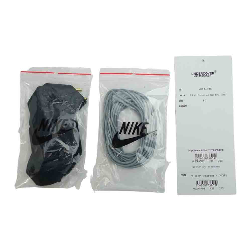 NIKE ナイキ sacai UNDERCOVER DJ4877-600 LD WAFFLE Night Maroon Team Royal サカイ アンダーカバー ブルー系 30cm【極上美品】【中古】