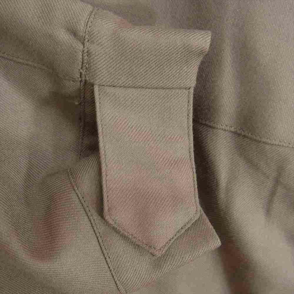 nonnative ノンネイティブ 21AW NN-J3911 STROLLER PULLOVER WOOL TWILL STRETCH WITH GORE-TEX INFINIUM ゴアテックス プルオーバー ベージュ系 4【新古品】【未使用】【中古】