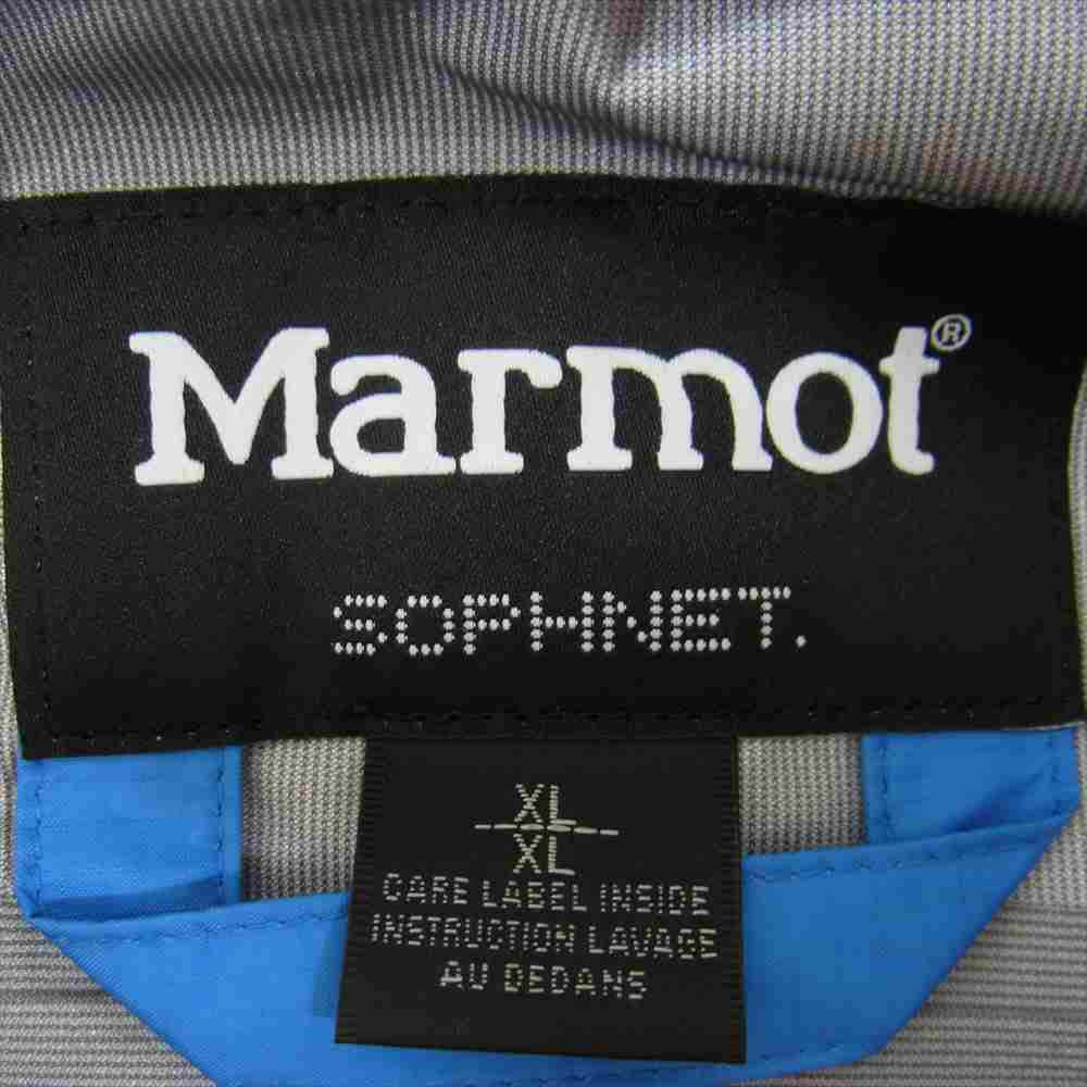 SOPHNET. ソフネット 21AW TOMSJL80SN Marmot THUNDER LIGHT JACKET マーモット サンダー ライト ジャケット XL【新古品】【未使用】【中古】