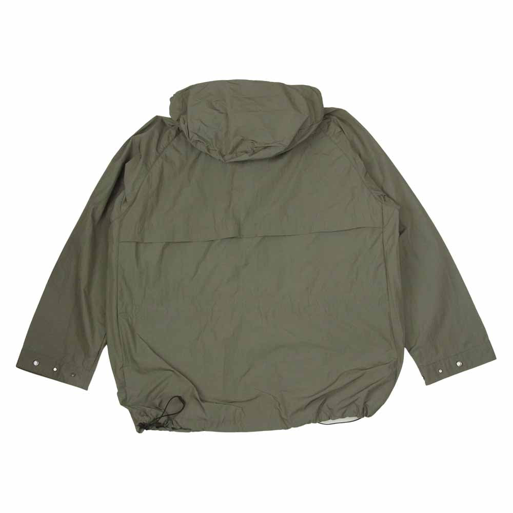 ATTACHMENT アタッチメント 20SS AB01-210 塩縮タスランナイロンタフタ スタンドカラーブルゾン カーキ系 2【美品】【中古】