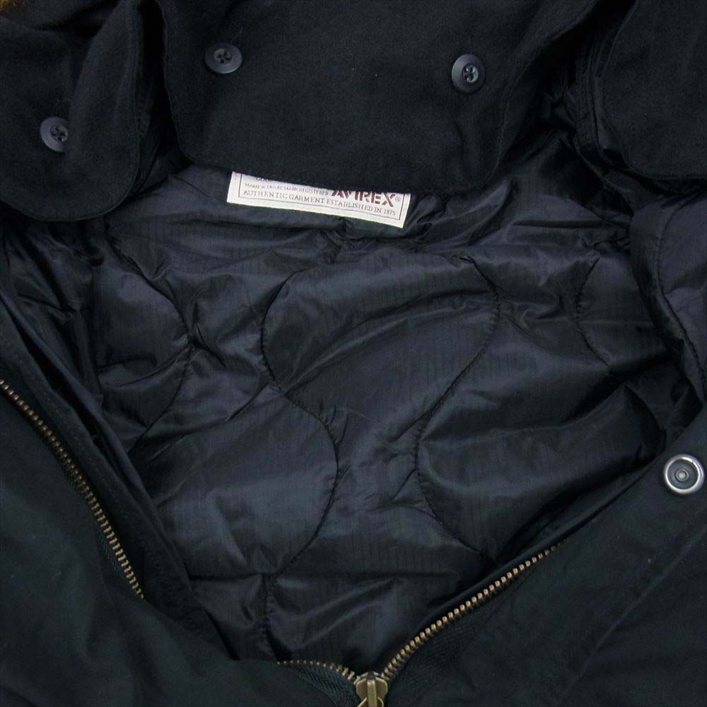 ATTACHMENT アタッチメント 19AW AVIREX アヴィレックス キルティングライナー付き モッズコート【中古】