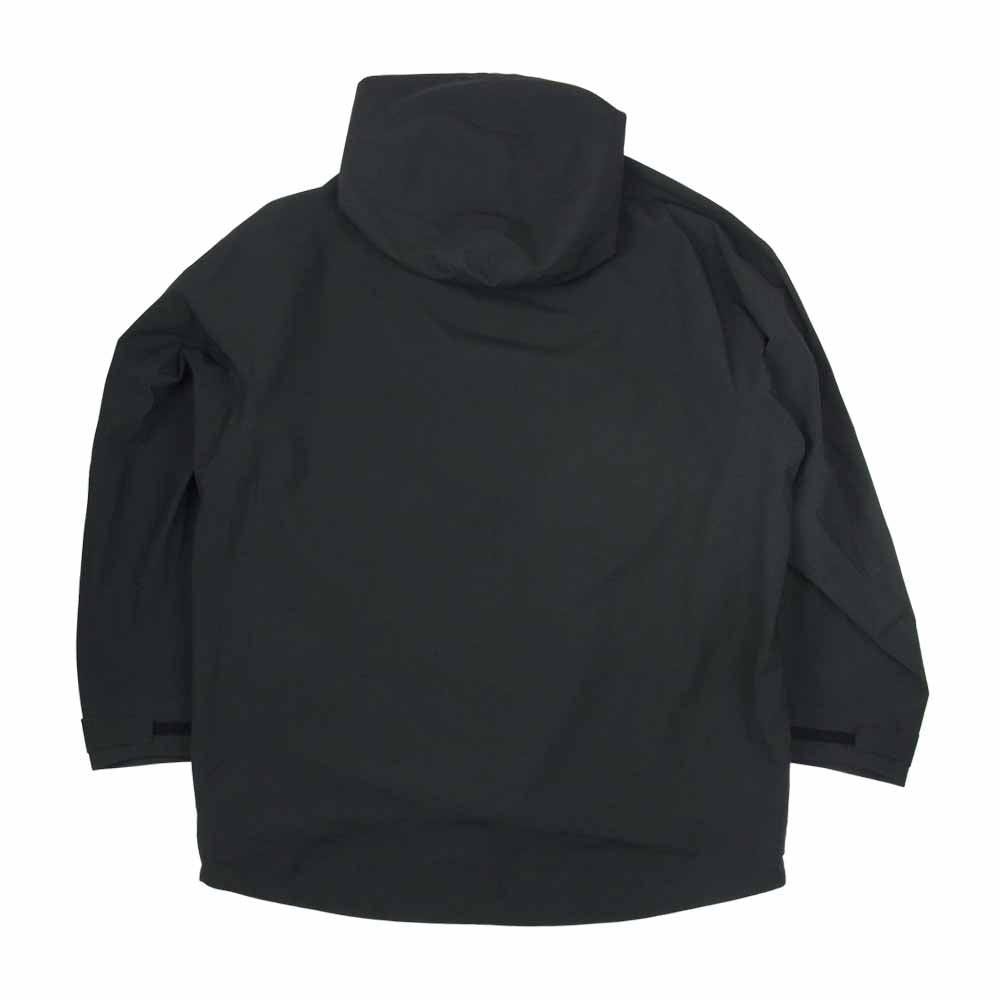 ATTACHMENT アタッチメント 20SS AC01-214 3レイヤーライトタフタ フーデッドハーフコート ブラック系 3【美品】【中古】