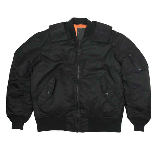 ATTACHMENT アタッチメント 20AW AB03-204 AVIREX アヴィレックス バックパックドッキング MA-1 ブラック系 1【美品】【中古】
