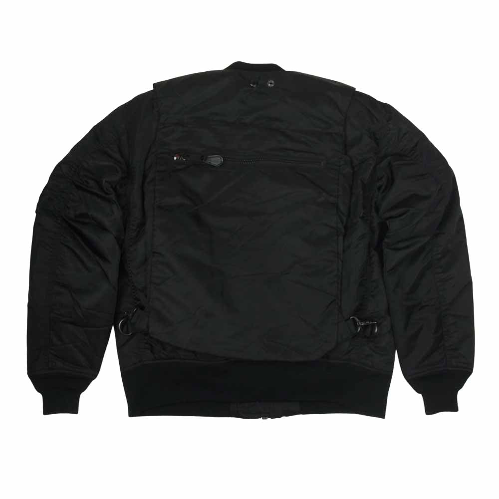 ATTACHMENT アタッチメント 20AW AB03-204 AVIREX アヴィレックス バックパックドッキング MA-1 ブラック系 1【美品】【中古】