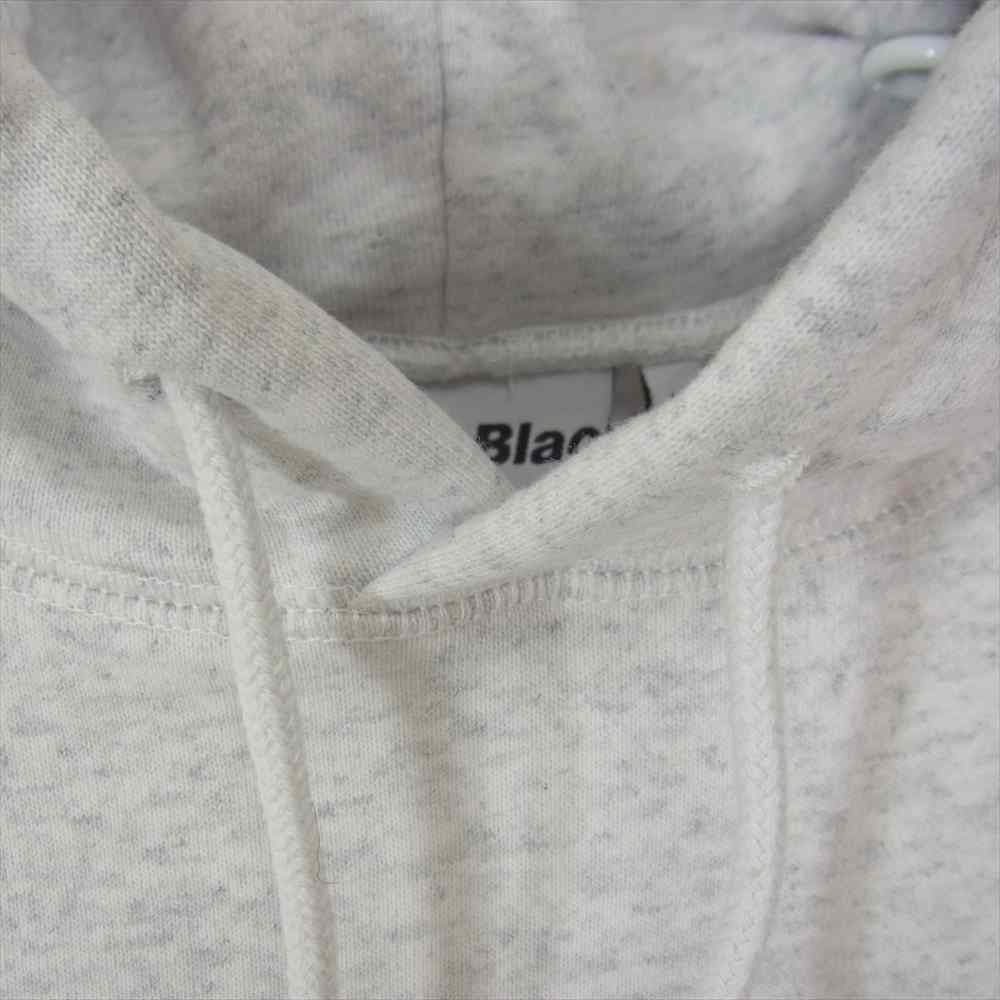 ブラックアイパッチ BEPFW21TP04 ROYAL SCRIPT HOODIE ロゴ刺繍 プルオーバー パーカー グレー系 L【新古品】【未使用】【中古】