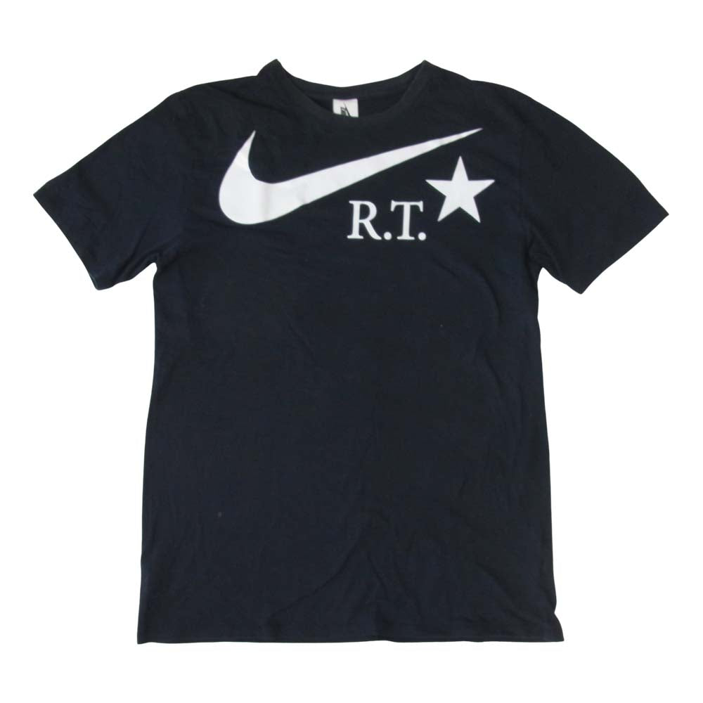 NIKE ナイキ 827043-010 × リカルドティッシ Riccardo Tisci プリント Tシャツ ブラック系 L【中古】