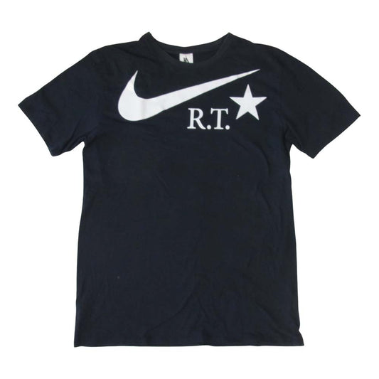 NIKE ナイキ 827043-010 × リカルドティッシ Riccardo Tisci プリント Tシャツ ブラック系 L【中古】