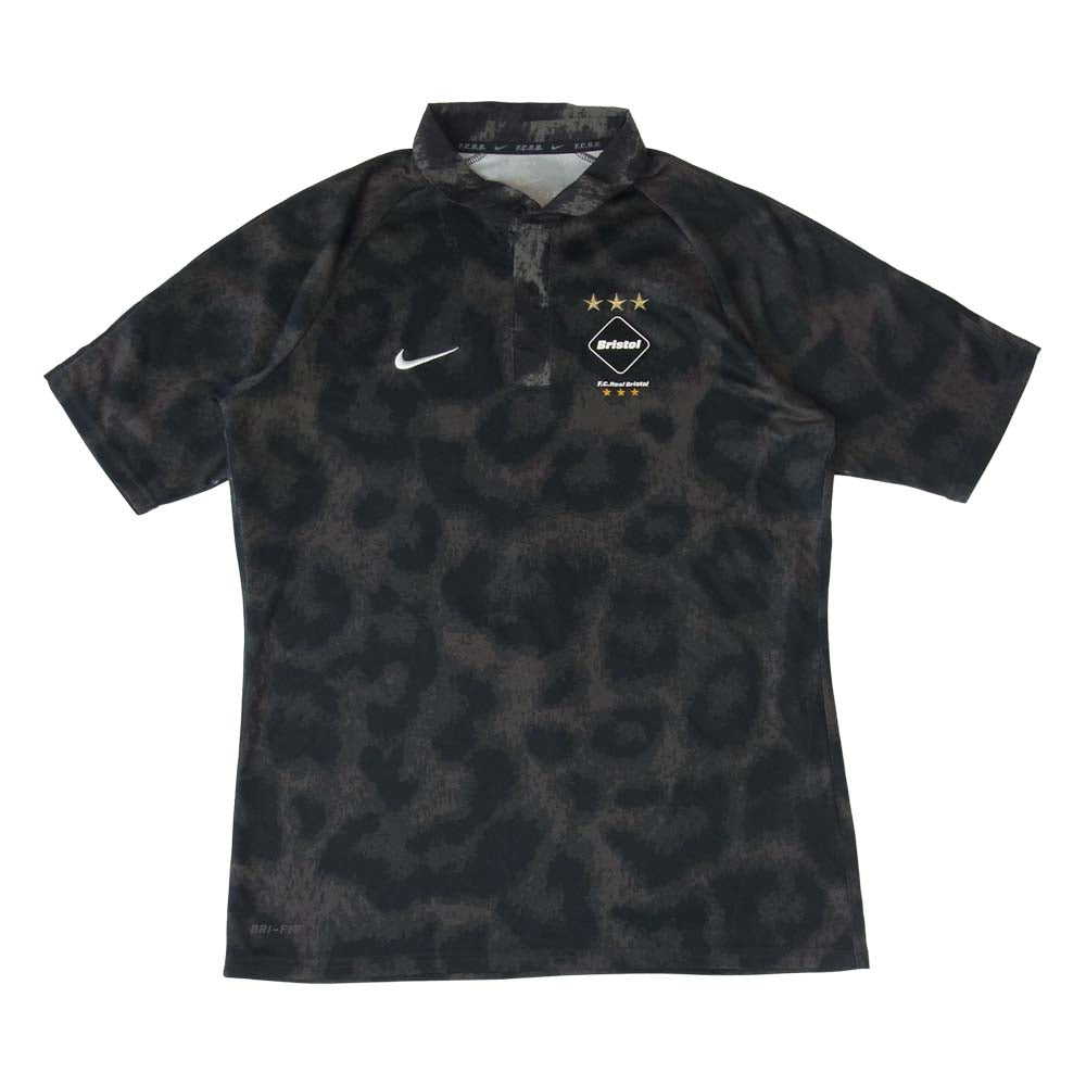 F.C.R.B. エフシーアールビー 716119-060 DRI FIT GAME JERSEY ドライフィット 半袖シャツ ブラック系 M【中古】
