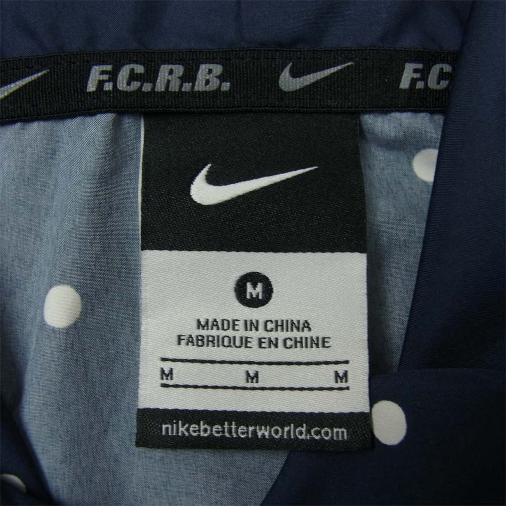 F.C.R.B. エフシーアールビー 15AW 789525-450 PACKABCE BIG ANORAK ドット柄 アノラック ジャケット ネイビー系 M【中古】