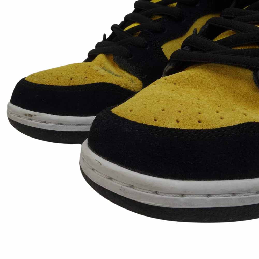 NIKE ナイキ DB1640-001 SB DUNK HIGH PRO スケートボーディング ダンク ハイ プロ スニーカー イエロー系 28.5cm【中古】