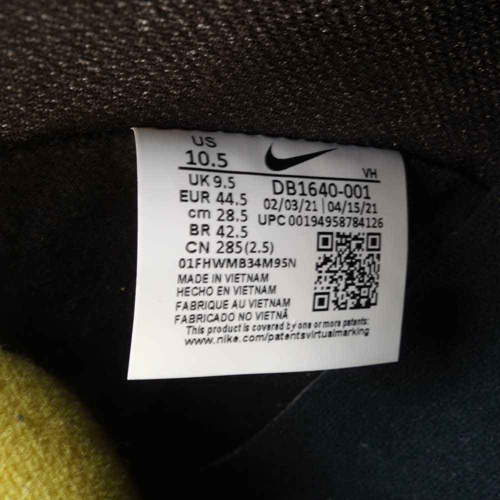 NIKE ナイキ DB1640-001 SB DUNK HIGH PRO スケートボーディング ダンク ハイ プロ スニーカー イエロー系 28.5cm【中古】