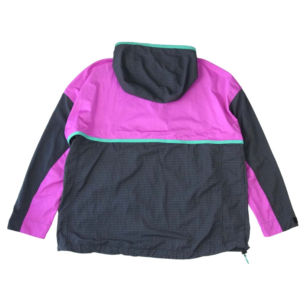 NIKE ナイキ 931907-060 Woven Hooded Jacket 90's 復刻 アノラック プルオーバー ジャケット マルチカラー系 L【中古】