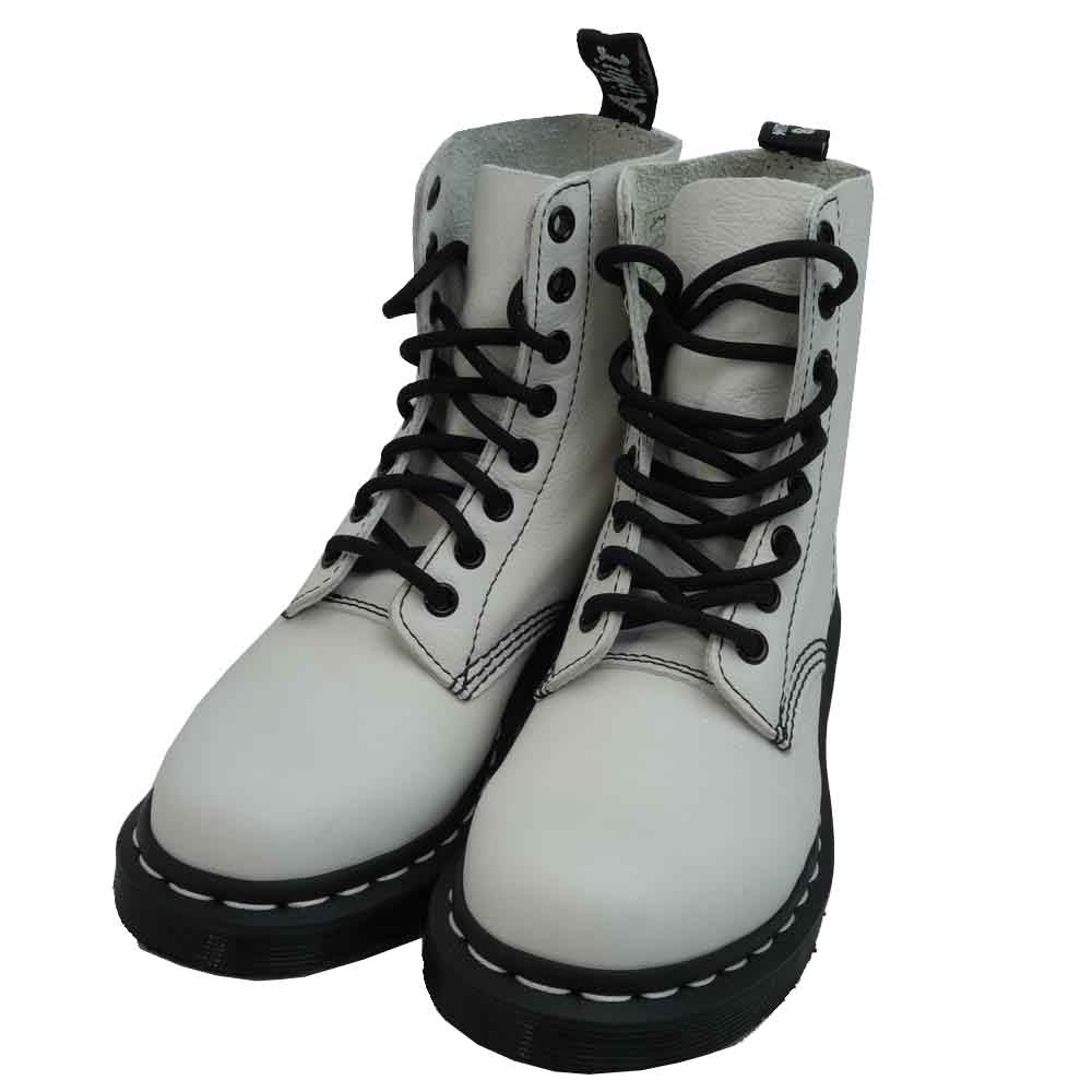Dr.Martens ドクターマーチン 1460 PASCAL 8ホール ホワイト系【美品】【中古】