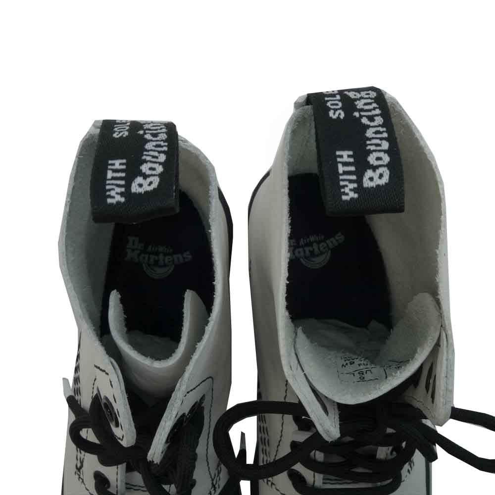 Dr.Martens ドクターマーチン 1460 PASCAL 8ホール ホワイト系【美品】【中古】