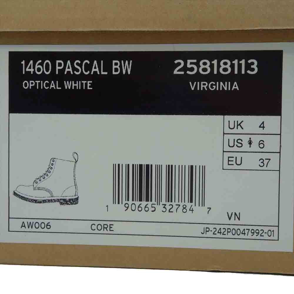 Dr.Martens ドクターマーチン 1460 PASCAL 8ホール ホワイト系【美品】【中古】