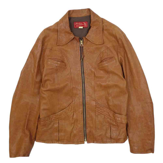 東洋エンタープライズ IM80150 Indian インディアン ラムレザー ジャケット 38【中古】