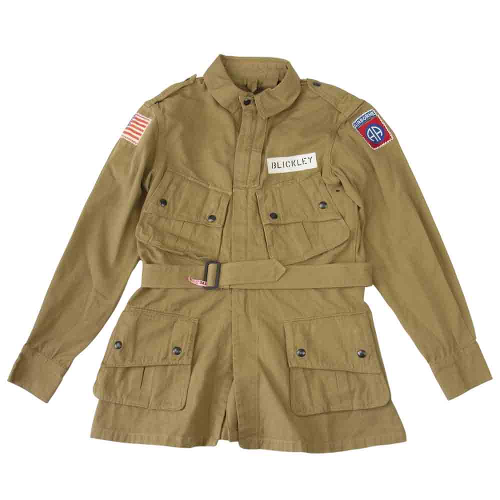 Buzz Rickson's バズリクソンズ BR11324 COAT PARACHUTE JUMPER 1942MODEL パラシュート ジャケット ミリタリー カーキ系 36R【中古】