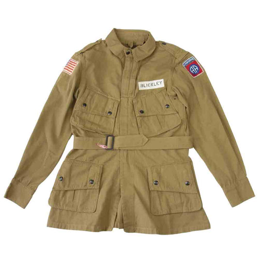 Buzz Rickson's バズリクソンズ BR11324 COAT PARACHUTE JUMPER 1942MODEL パラシュート ジャケット ミリタリー カーキ系 36R【中古】