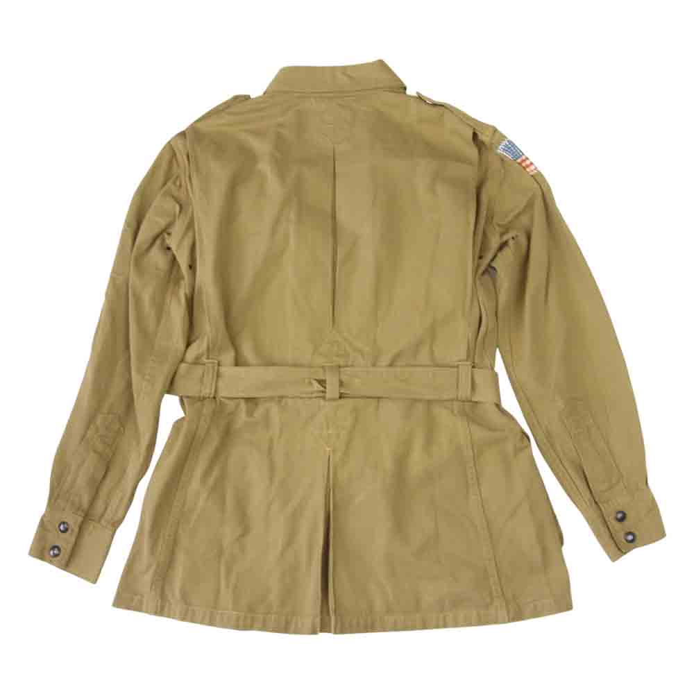 Buzz Rickson's バズリクソンズ BR11324 COAT PARACHUTE JUMPER 1942MODEL パラシュート ジャケット ミリタリー カーキ系 36R【中古】