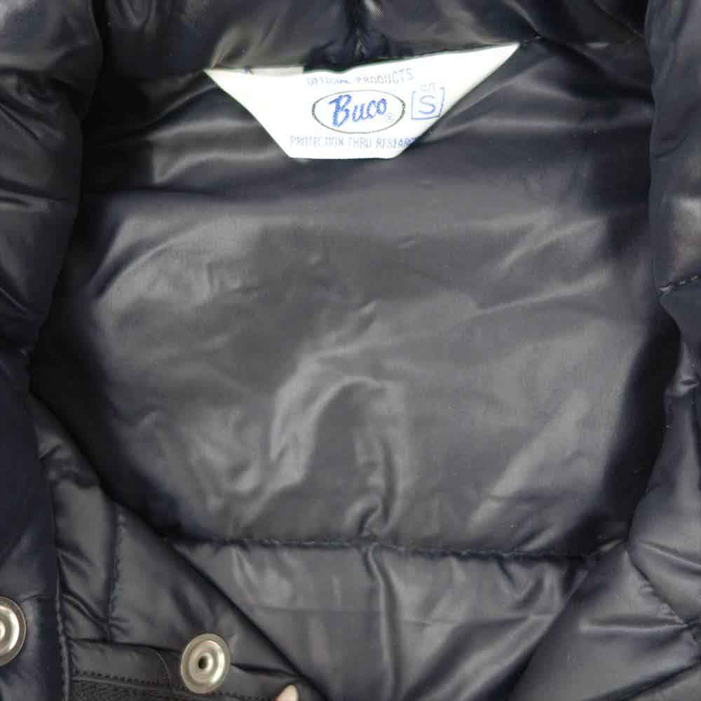 The REAL McCOY'S ザリアルマッコイズ BUCO ブコ レーシングジャケット 中綿 ジャケット ブラック系 S【中古】