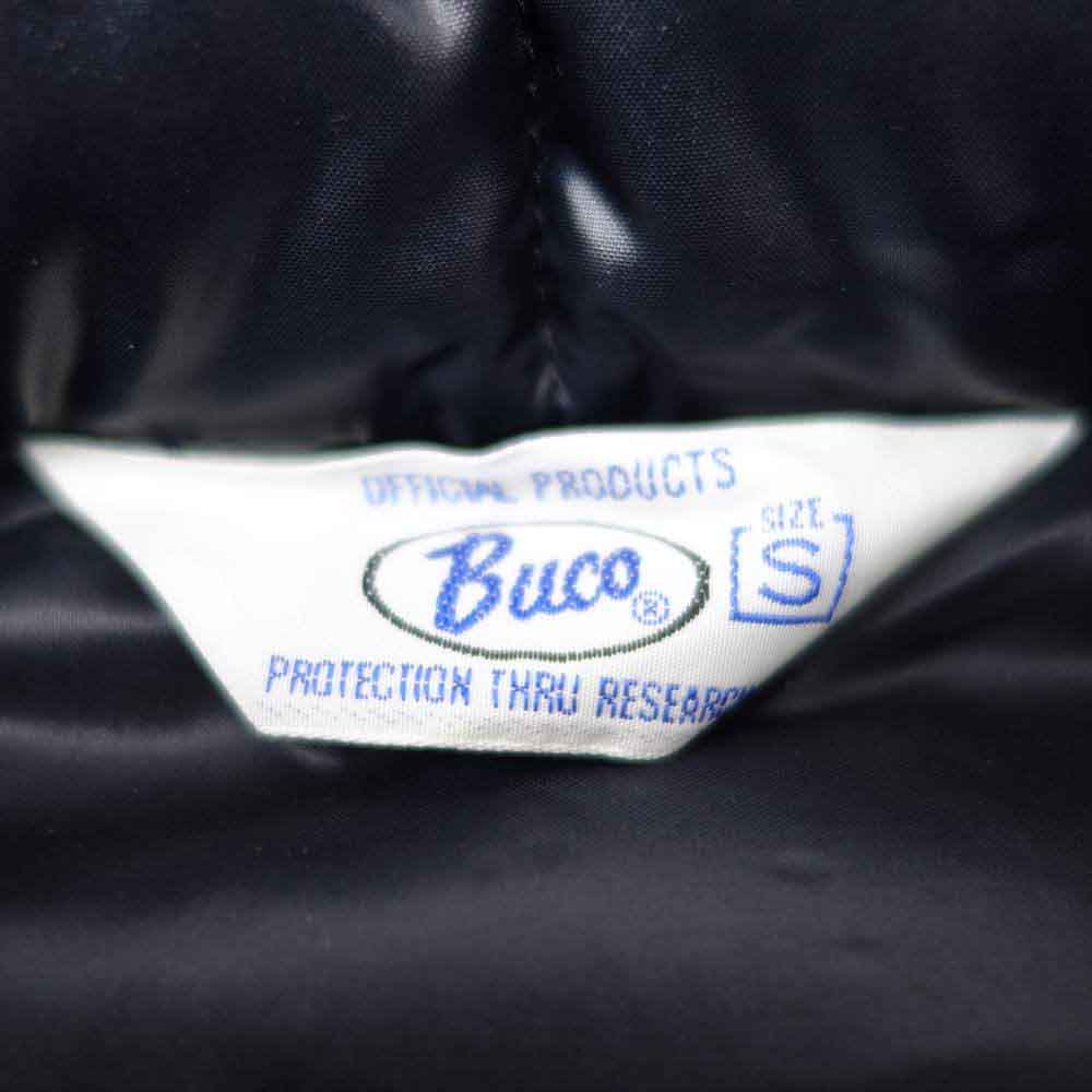 The REAL McCOY'S ザリアルマッコイズ BUCO ブコ レーシングジャケット 中綿 ジャケット ブラック系 S【中古】