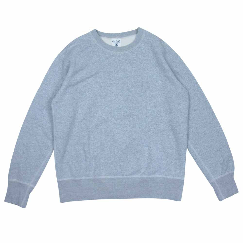 ORCIVAL オーシバル 15A-AG-001 クルーネック スウェット トレーナー グレー系 5【中古】